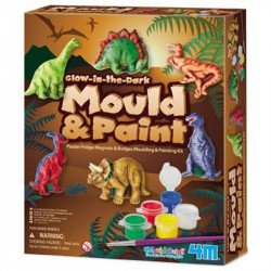 Gipszkiöntő dinoszaurusz Színező 4M