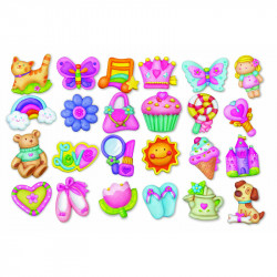 Gipszkiöntő játék - Hűtőmágnesek