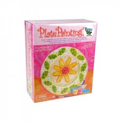 Tányérkészítő készlet dobozban Színező