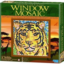 Kirakat ablakmozaik állatfigurás Kreatív készletek