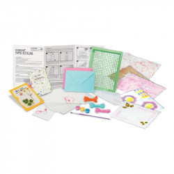 Újra felhasznált papír kreatív játék