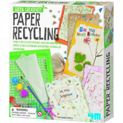 Újra felhasznált papír kreatív játék Dobozok, ládák