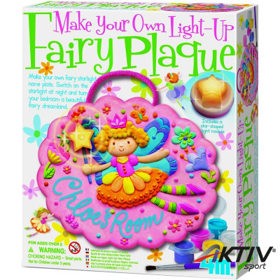 Készíts egyedi világító tündér plakettet