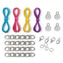 Lányka kiegészítők - színes karkötők