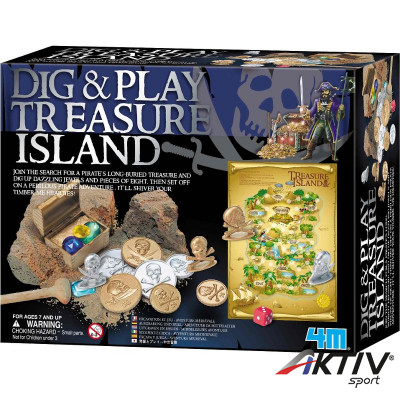 Régészeti játék - Kincses sziget
