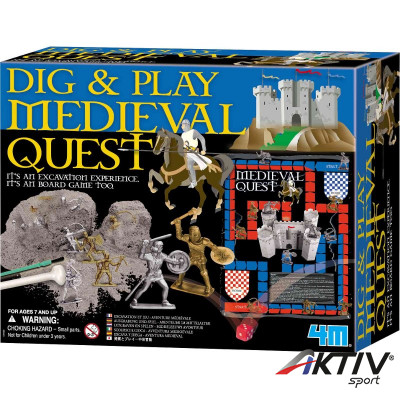 Régészjáték lovagi várral