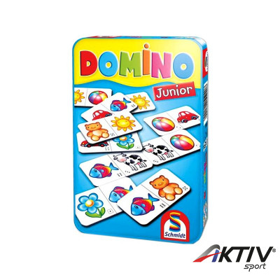 Dominó fémdobozban - képdominó