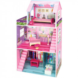 Hagyományos fa babaház