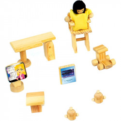 Fa babaházhoz tartozékok