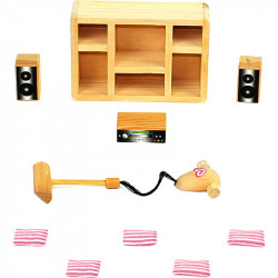 Fa babaházhoz tartozékok