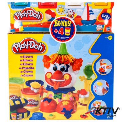 Play Doh gyurma bohócos