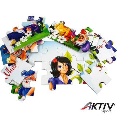 Hófehérke habszivacs  puzzle 24 db-os