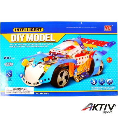 Fémépítő - Versenyautó 281 db