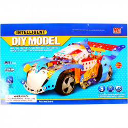 Fémépítő - Versenyautó 281 db Fém autók
