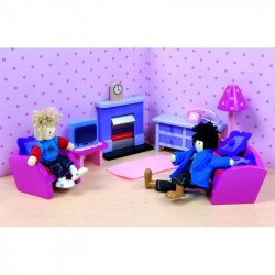 Fa nappali bababútor szett Játék