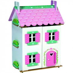 Sweetheart fa babaház bútorozva Játék