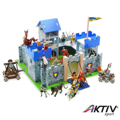 Fa Excalibur lovagvár 45x39x50cm