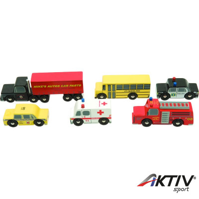 New York fa autószett 6 db-os