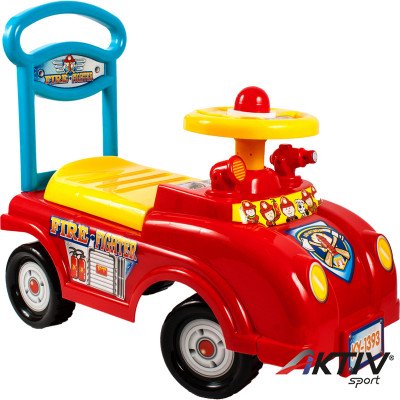 Ráülős autó tűzoltó bébitaxi