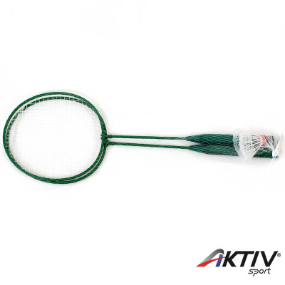 Tollas készlet 2 ütő labdával és hálóban