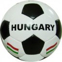 Műbőr focilabda Hungary fekete