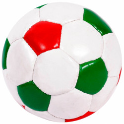 Műbőr focilabda Hungary piros-fehér-zöld Sportszer