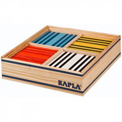 Kapla 100 db-os mix Építőelemek