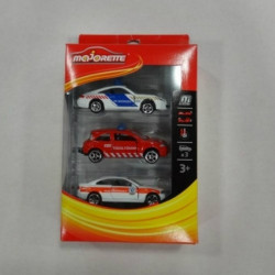 Majorette SOS 3 darabos szett magyar felirattal Játék autók