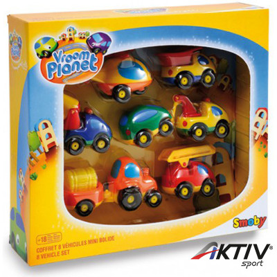Vroom Planet 8 db-os autós szet