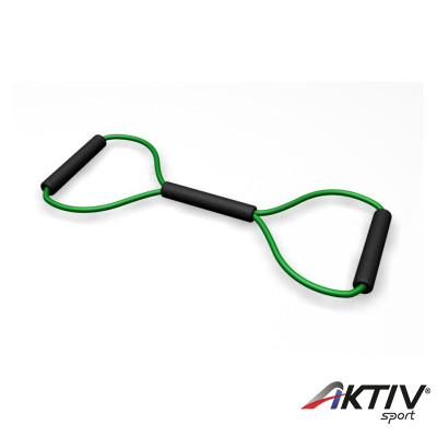 Body-Toner nyolcas alakú gumikötél közepes (zöld)
