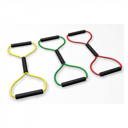 Body-Toner nyolcas alakú gumikötél közepes (zöld)