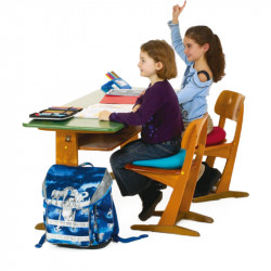 Dynair ék alakú ülőpárna Kid 30x30 cm kék Sportszer Togu