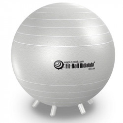 Fit-Ball Ülőlabda lábakkal 65 cm gyöngyház