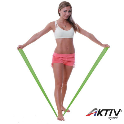 Fit-Band erősítő gumiszalag erős zöld 150 cm