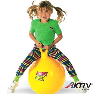 Ugrálólabda 45 cm sárga