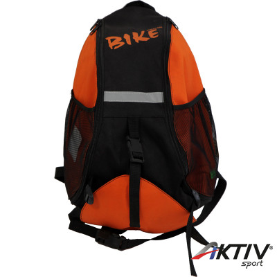 Kerékpáros hátizsák sisaktartóval