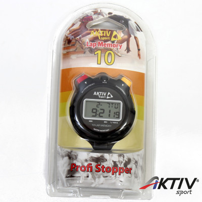 Aktivsport Stopper 10 részidős 2 soros kijelző