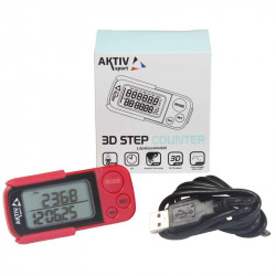 Aktivsport Lépésszámláló USB csatlakozóval Aktivsport® termékek Aktivsport