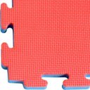 Puzzle szőnyeg 100x100x3 cm piros-kék