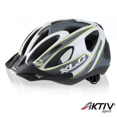 Kerékpáros sisak versenyre XLC BH-C09 Yellowstone szürke - fehér