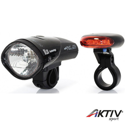Kerékpár Lámpaszett XLC CL-S01 10 LUX