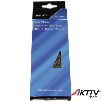 Kerékpár lánc XLC 112 szemes