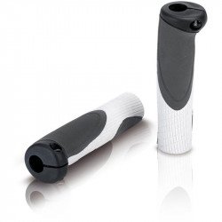 Kerékpár markolat XLC GR-S28 fehér - szürke Kerékpár tartozékok XLC