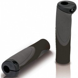Kerékpár markolat XLC GR-S28 fekete - szürke Kerékpár tartozékok XLC