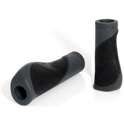 Kerékpár markolat XLC GR-S17 Comfort Bo fekete - szürke 135 - 92 mm Kerékpár tartozékok XLC