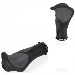 Kerékpár markolat XLC GR-G03 Ergonómikus fekete - szürke 135 mm Kerékpár tartozékok XLC
