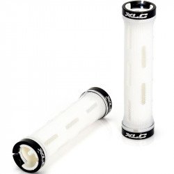 Kerékpár markolat XLC GR-S06 fehér - átlátszó Kerékpár tartozékok XLC