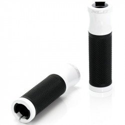 Kerékpár markolat XLC Secure fehér-feket fehér - fekete Kerékpár tartozékok XLC