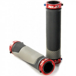 Kerékpár markolat XLC Ringo szürke-piros piros - szürke Kerékpár tartozékok XLC