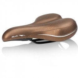 Kerékpár nyereg XLC SA-E07 Everyday barna Sportszer XLC